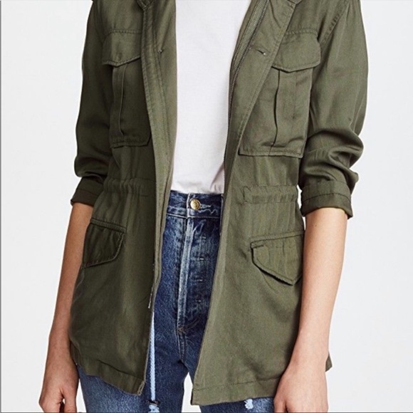 DL1961, Army Green jacket Size Large Lightweight - Picture 4 of 16